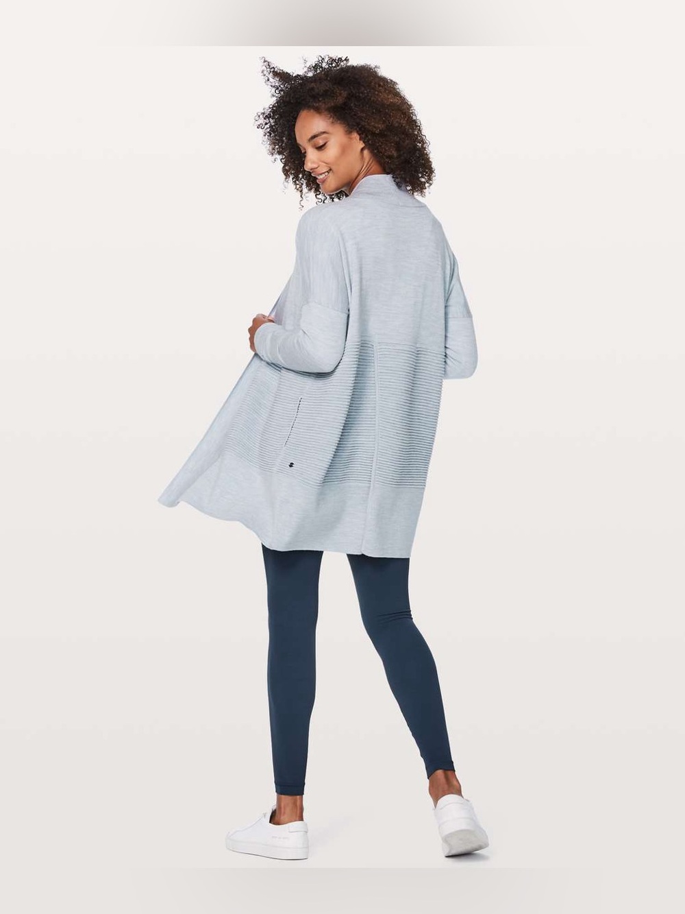 Lululemon Sit In Lotus Wrap II Heathered Starlight - Picture 5 of 5